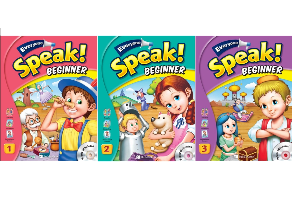 Everyone Speak Beginner系列教材展示