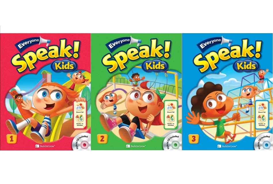 Everyone Speak! Kids系列教材展示